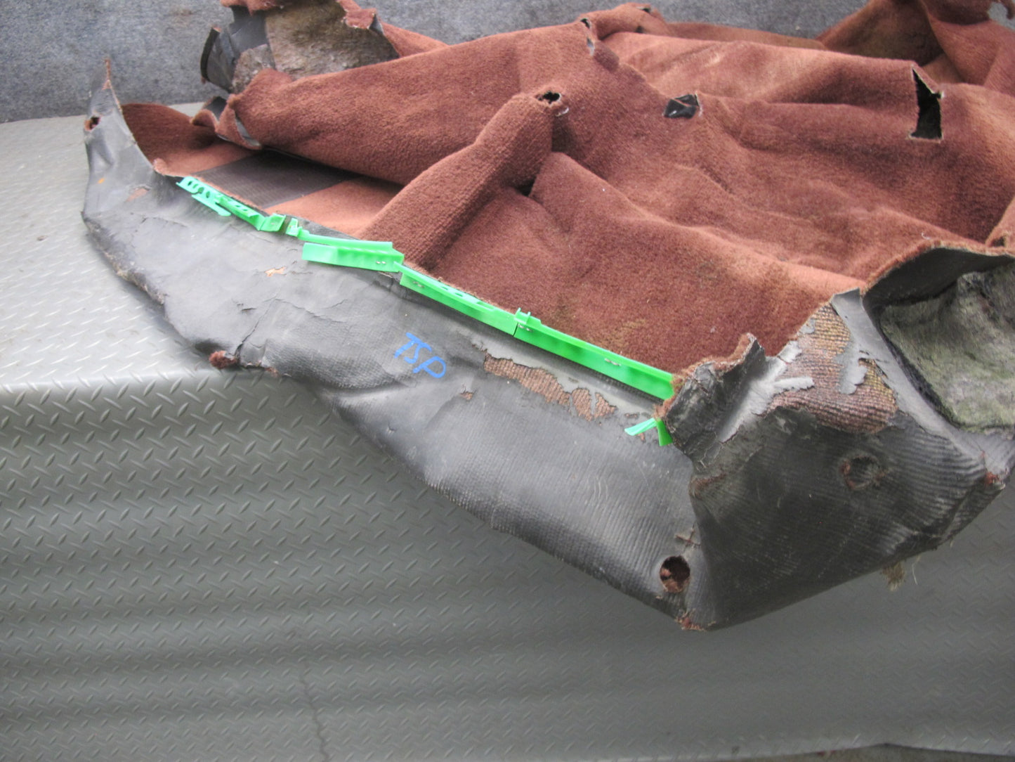 86-92 Toyota Supra MA70L MK3 Floor Carpet Liner Cover Maroon OEM