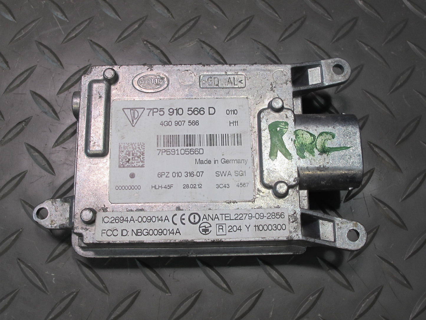 11-14 Porsche Cayenne 958 Blind Spot Lane Departure Distance Radar Sensor Set