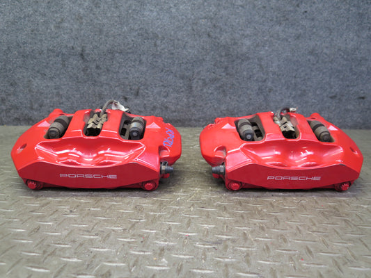 2011-2018 Porsche Cayenne 958 4.8L AWD 19" Rear Brembo Brake Caliper Set of 2