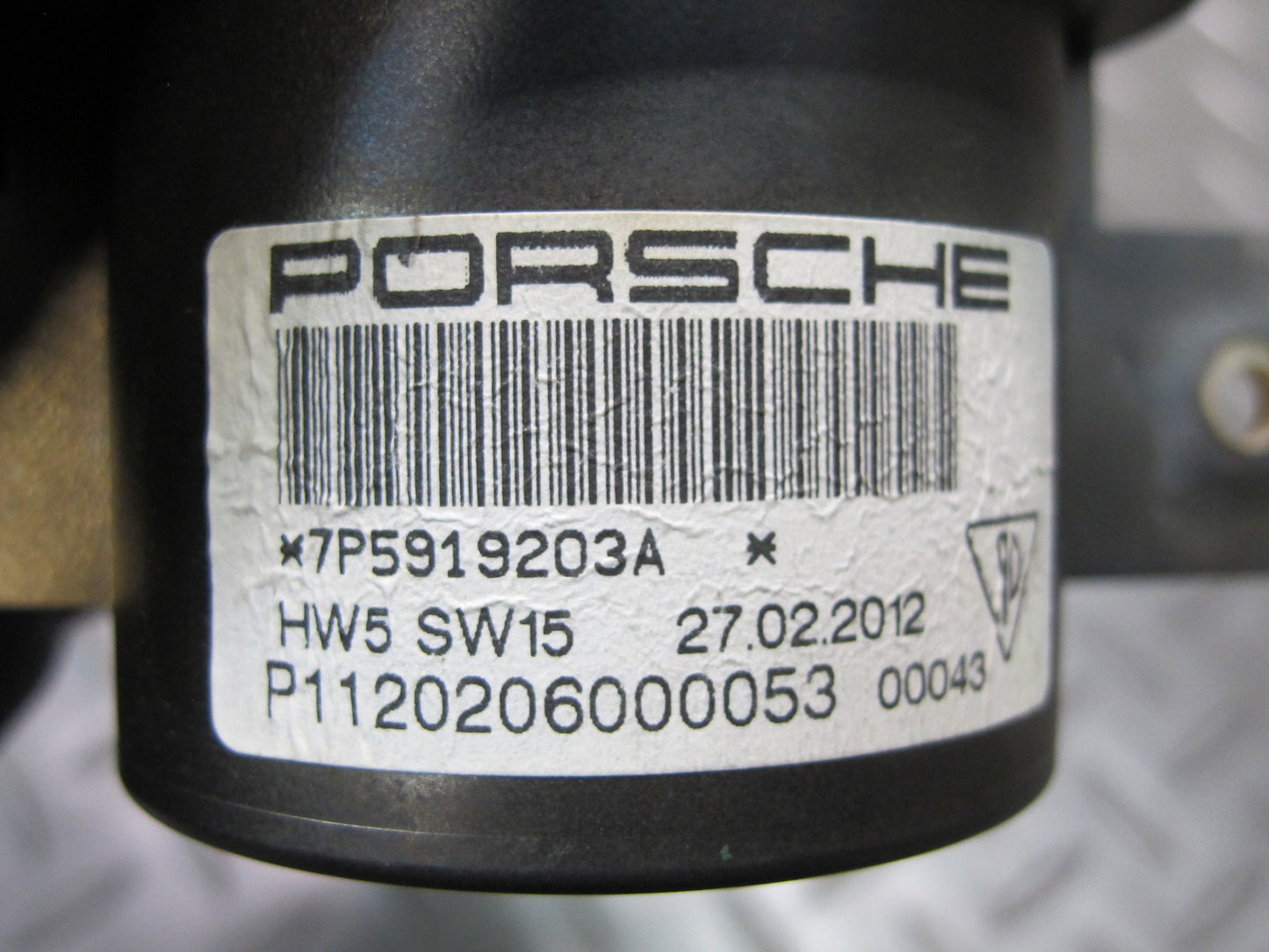 2011-2014 Porsche Cayenne 958 Center Dashboard Chrono Clock 7P5919203A