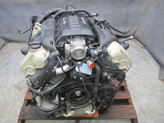 11-14 Porsche Cayenne 958 4.8L Turbo V8 M48.52 Complete Engine Motor 67K Miles