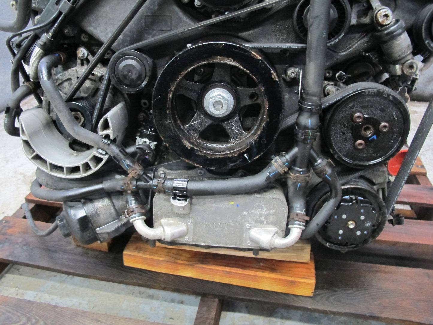 11-14 Porsche Cayenne 958 4.8L Turbo V8 M48.52 Complete Engine Motor 67K Miles