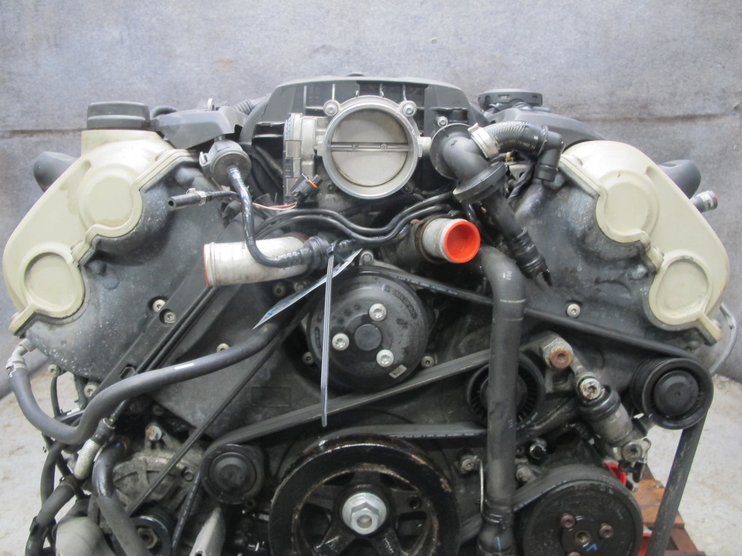 11-14 Porsche Cayenne 958 4.8L Turbo V8 M48.52 Complete Engine Motor 67K Miles