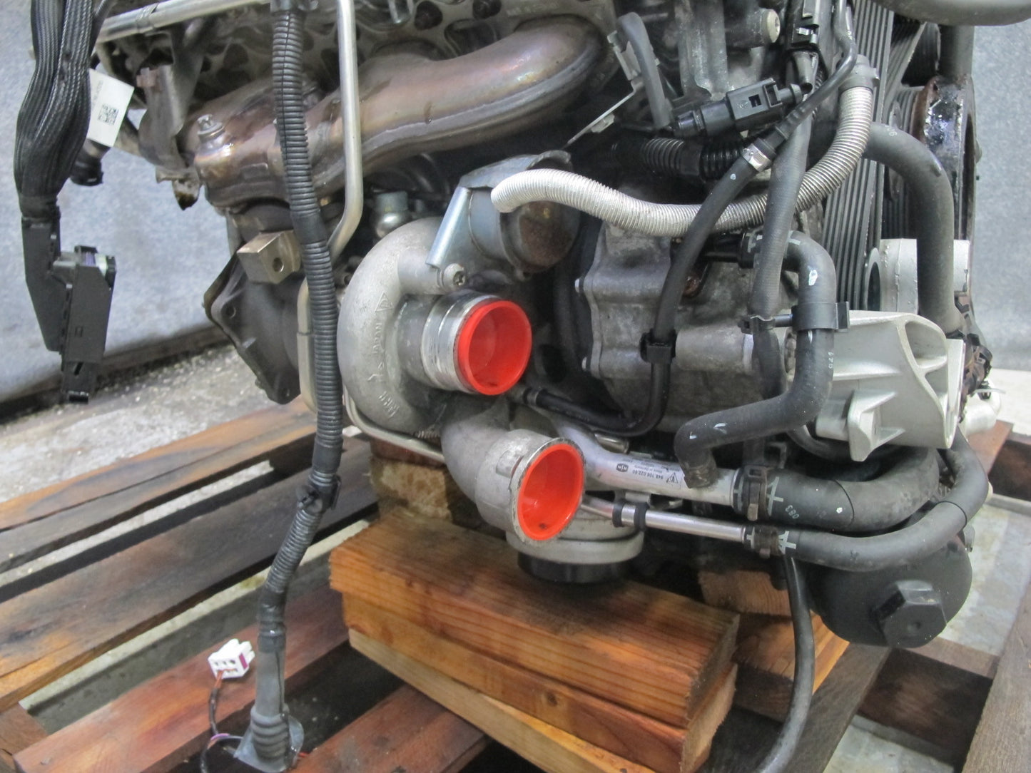 11-14 Porsche Cayenne 958 4.8L Turbo V8 M48.52 Complete Engine Motor 67K Miles