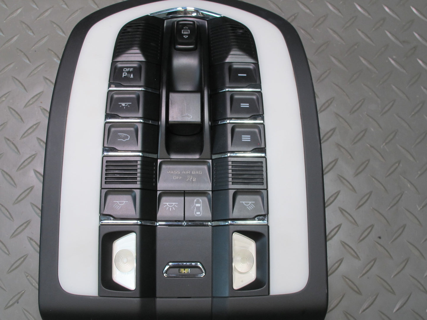 2011-2014 Porsche Cayenne 958 Center Console Upper Overhead Dome Light Lamp