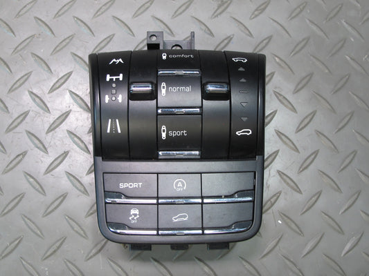 2011-2014 Porsche Cayenne 958 Suspension Mode Control Selector Switch Panel