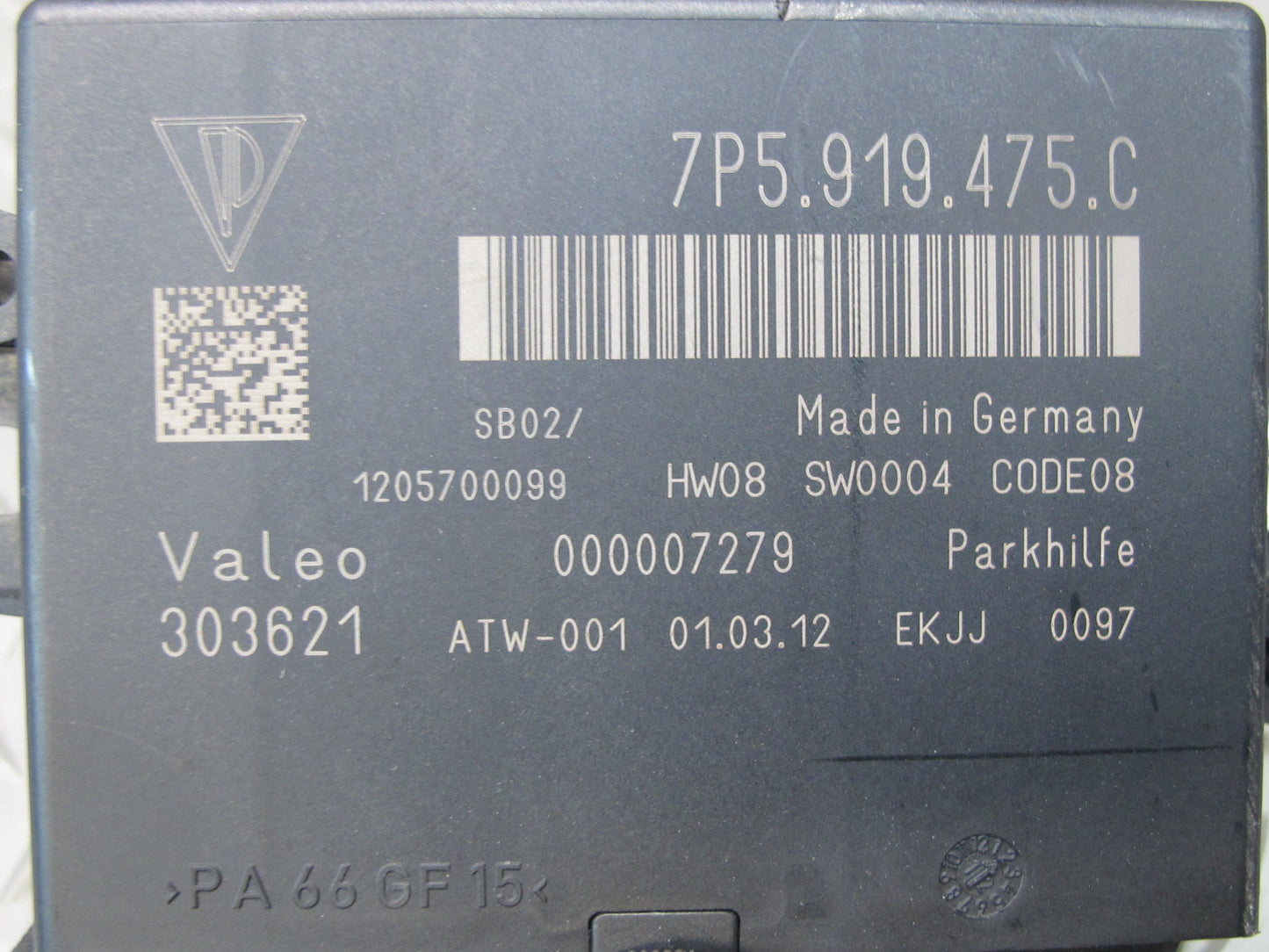 2011-2014 Porsche Cayenne 958 PDC Park Assist Control Module Unit