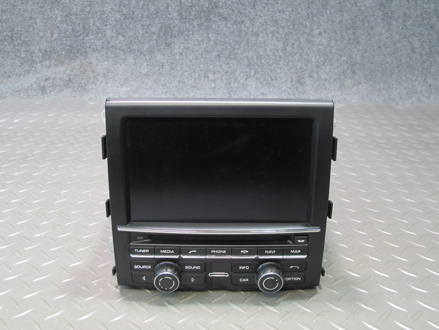 2012 Porsche Cayenne 958 CD Radio Receiver Navi Display Screen Monitor