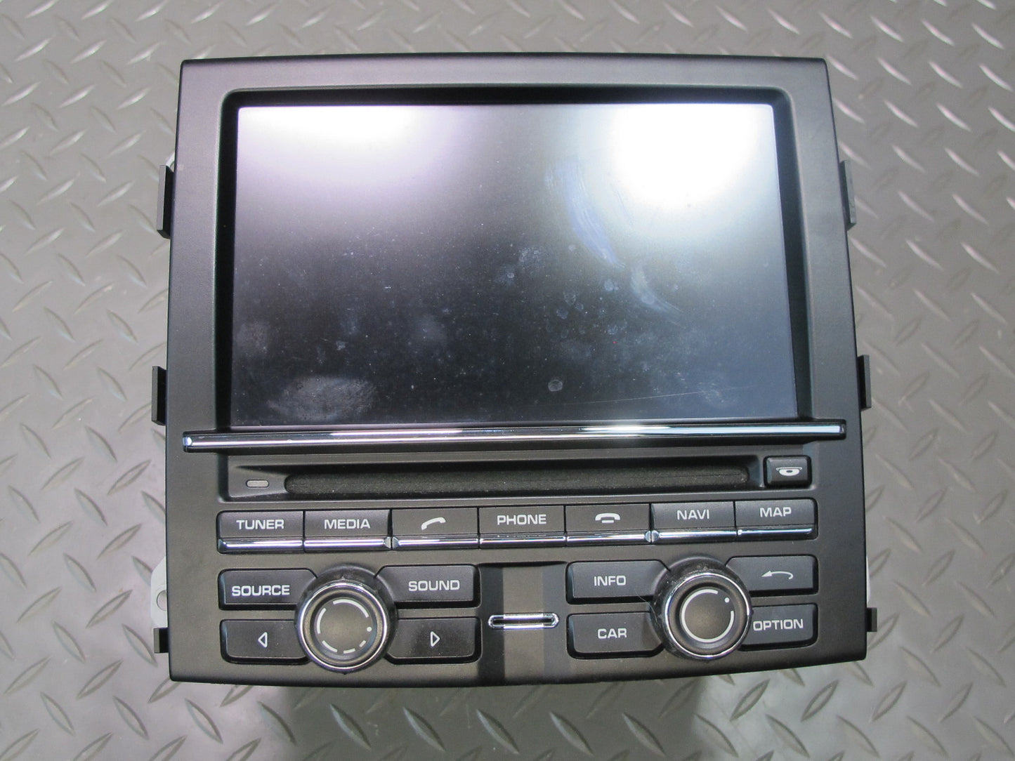 2012 Porsche Cayenne 958 CD Radio Receiver Navi Display Screen Monitor