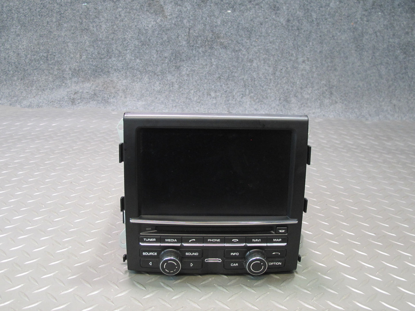 2012 Porsche Cayenne 958 CD Radio Receiver Navi Display Screen Monitor