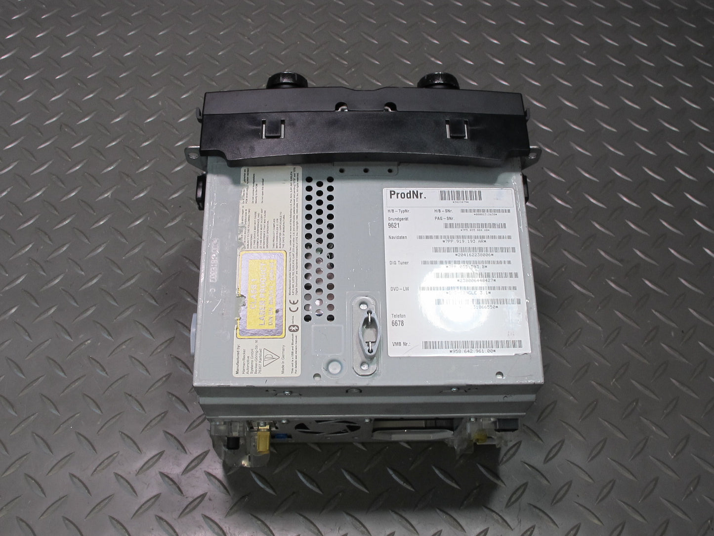 2012 Porsche Cayenne 958 CD Radio Receiver Navi Display Screen Monitor