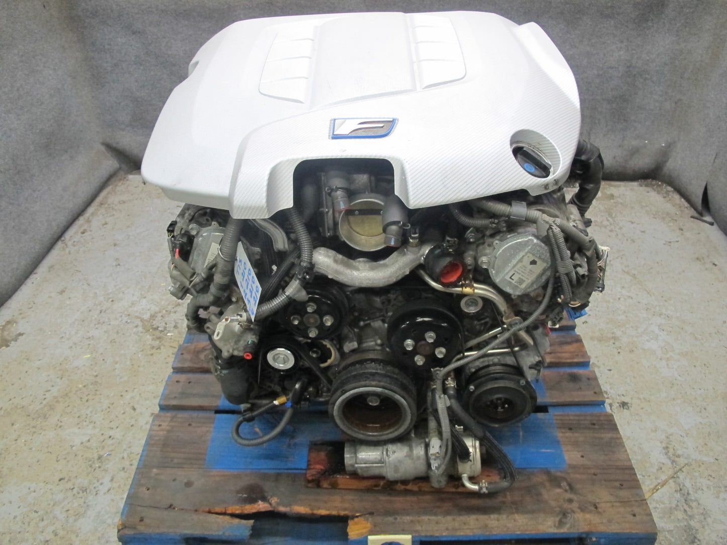 08-14 Lexus USE20L Is-f 2URGSE 5.0L RWD A/T VIN P 5TH Digit Engine Motor 149K