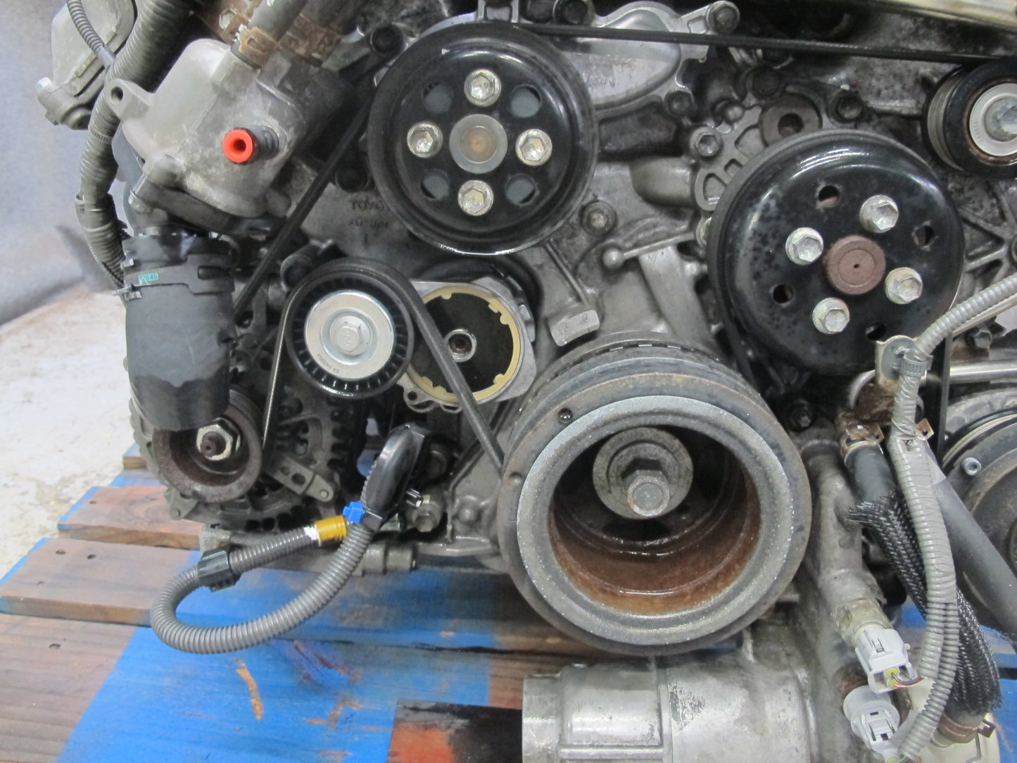 08-14 Lexus USE20L Is-f 2URGSE 5.0L RWD A/T VIN P 5TH Digit Engine Motor 149K