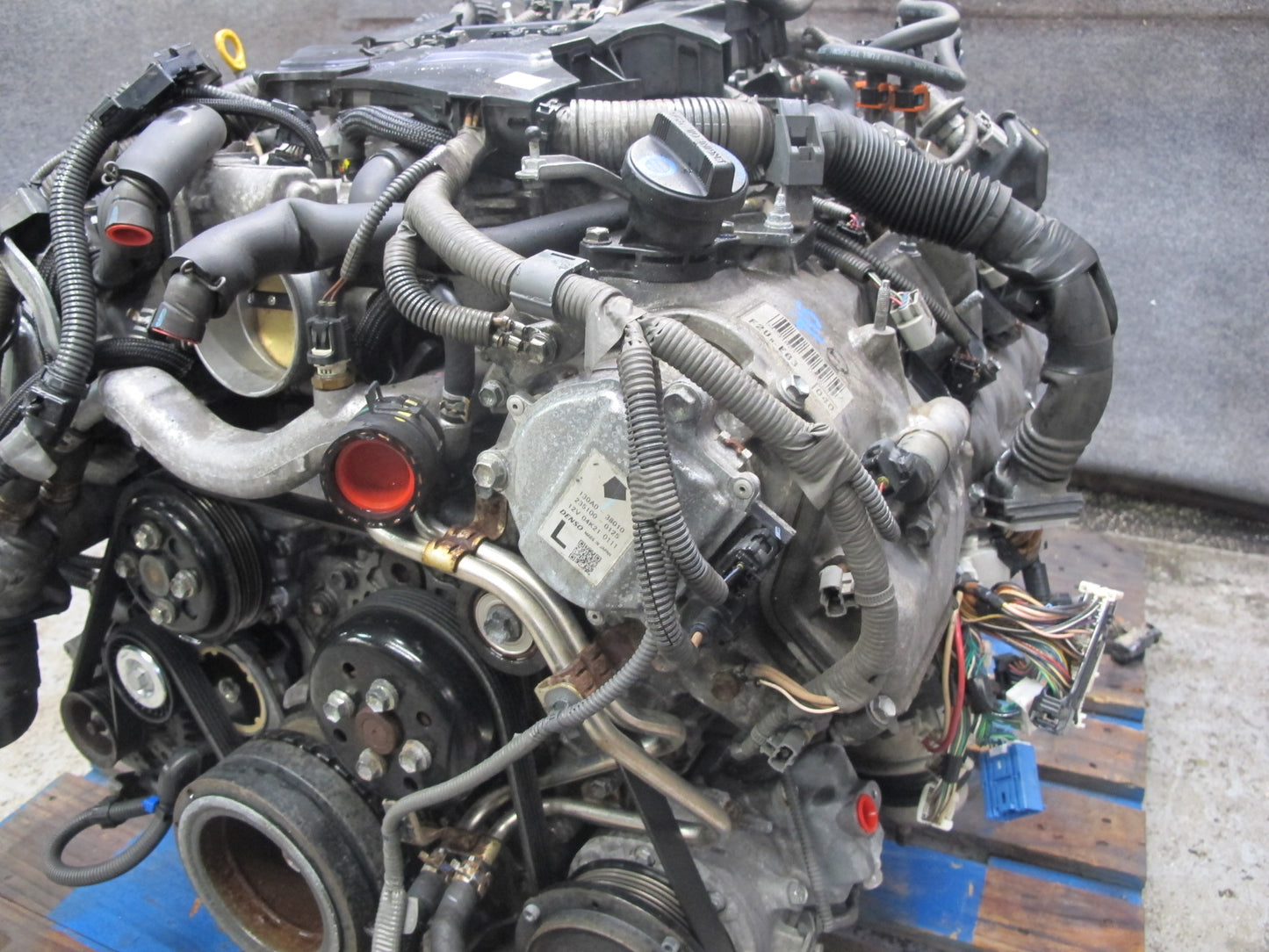 08-14 Lexus USE20L Is-f 2URGSE 5.0L RWD A/T VIN P 5TH Digit Engine Motor 149K