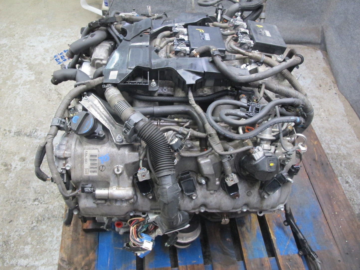 08-14 Lexus USE20L Is-f 2URGSE 5.0L RWD A/T VIN P 5TH Digit Engine Motor 149K