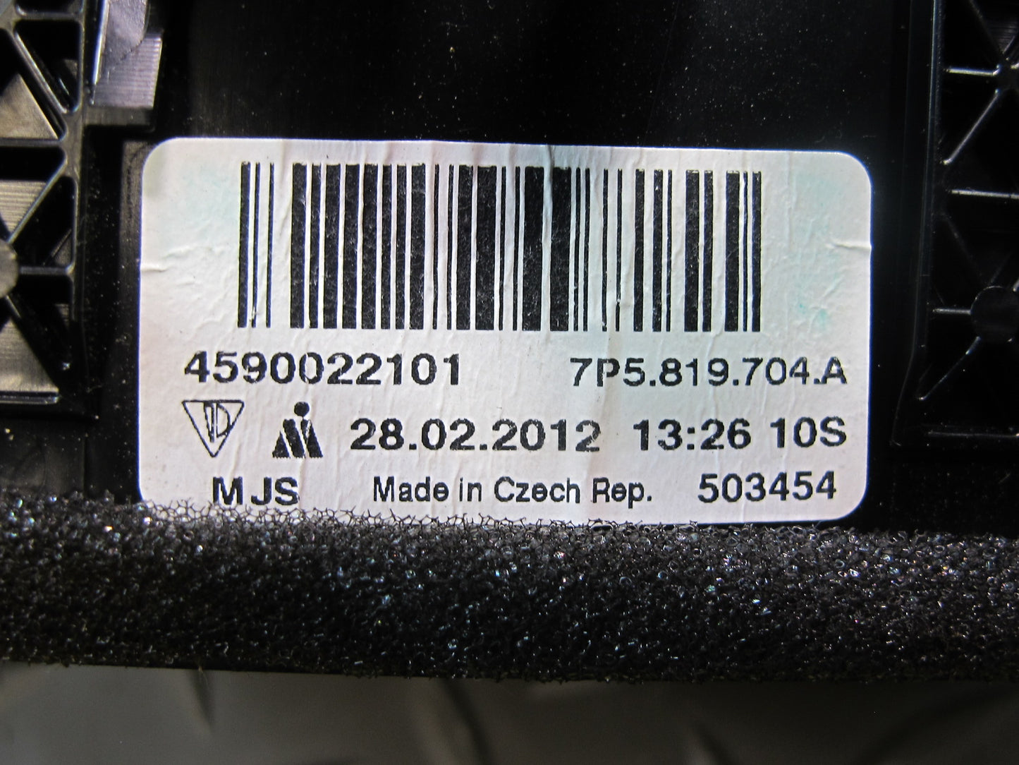 2011-2018 Porsche Cayenne 958 Dash Front Right A/C Air Vent Grille 7P5819704A