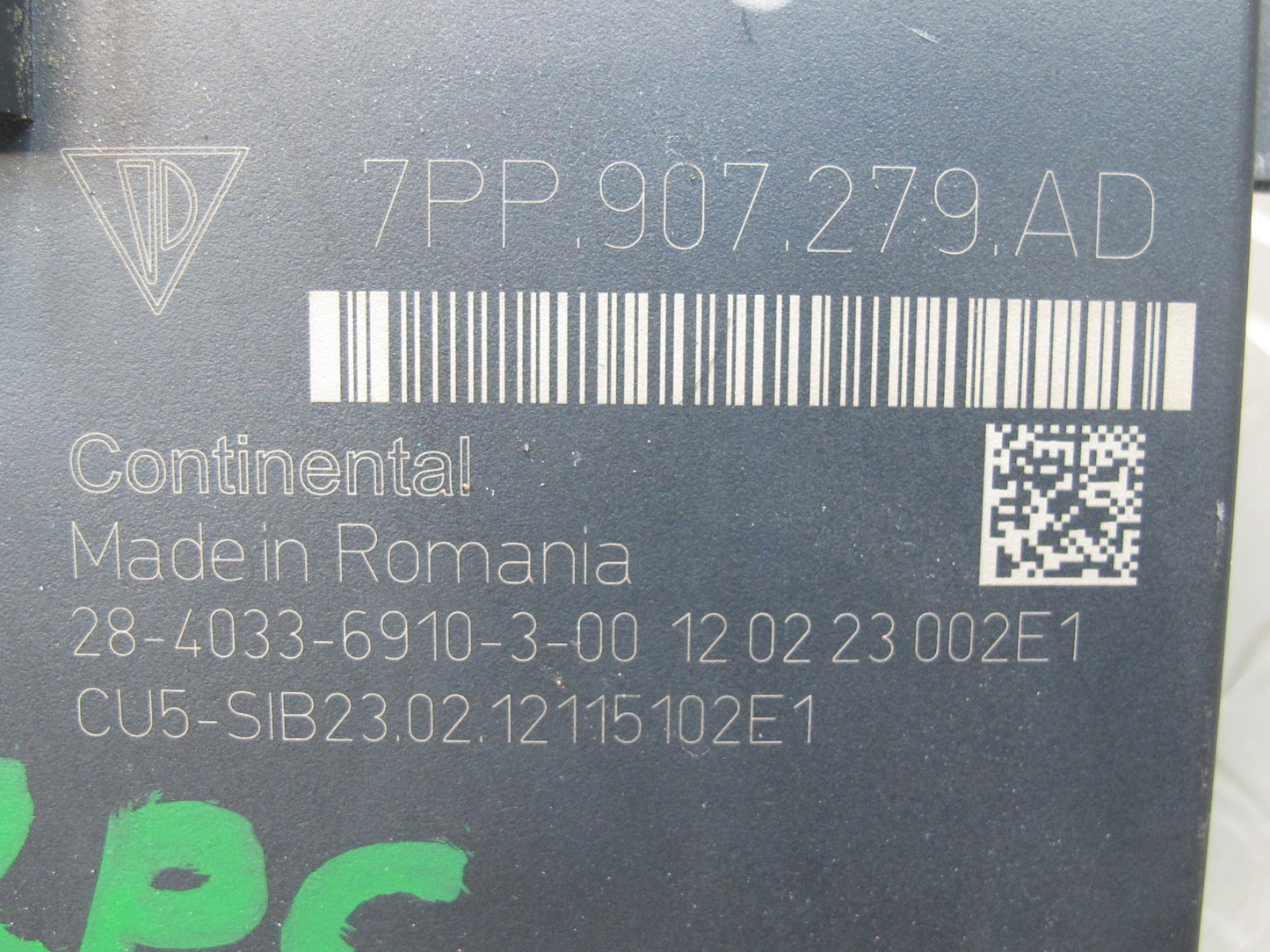 2012 Porsche Cayenne 958 Body Control Module BCM Unit 7PP907279AD