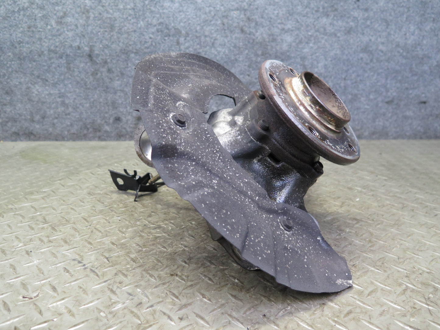 07-13 BMW E90 E92 E93 335i RWD Front Left Spindle Knuckle Wheel Hub Bearing OEM