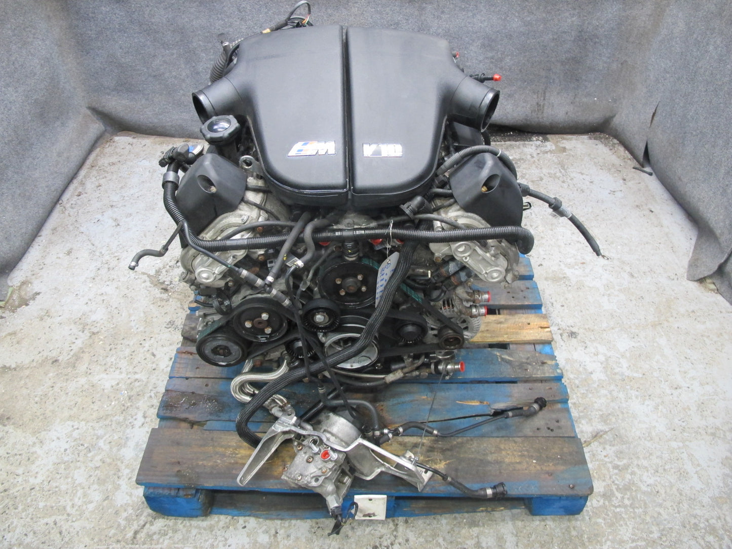 2006-2010 BMW E60 M5 5.0L V10 RWD S85 S85B50A Complete Engine Motor w 55k Miles