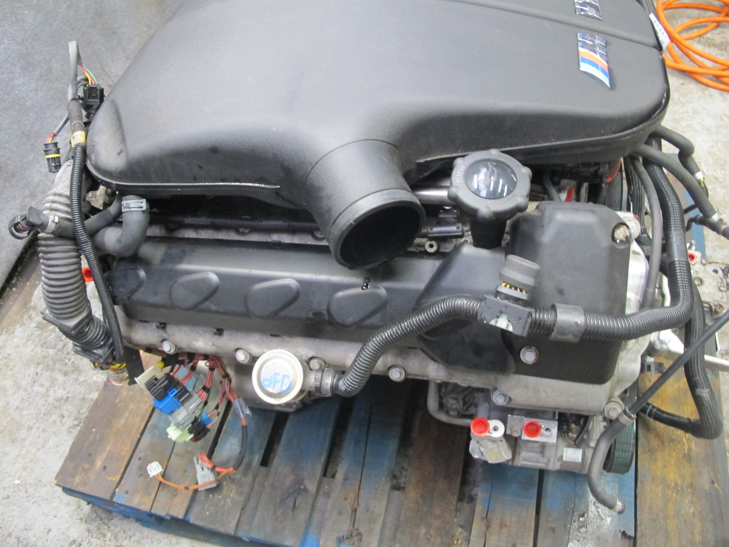 2006-2010 BMW E60 M5 5.0L V10 RWD S85 S85B50A Complete Engine Motor w 55k Miles