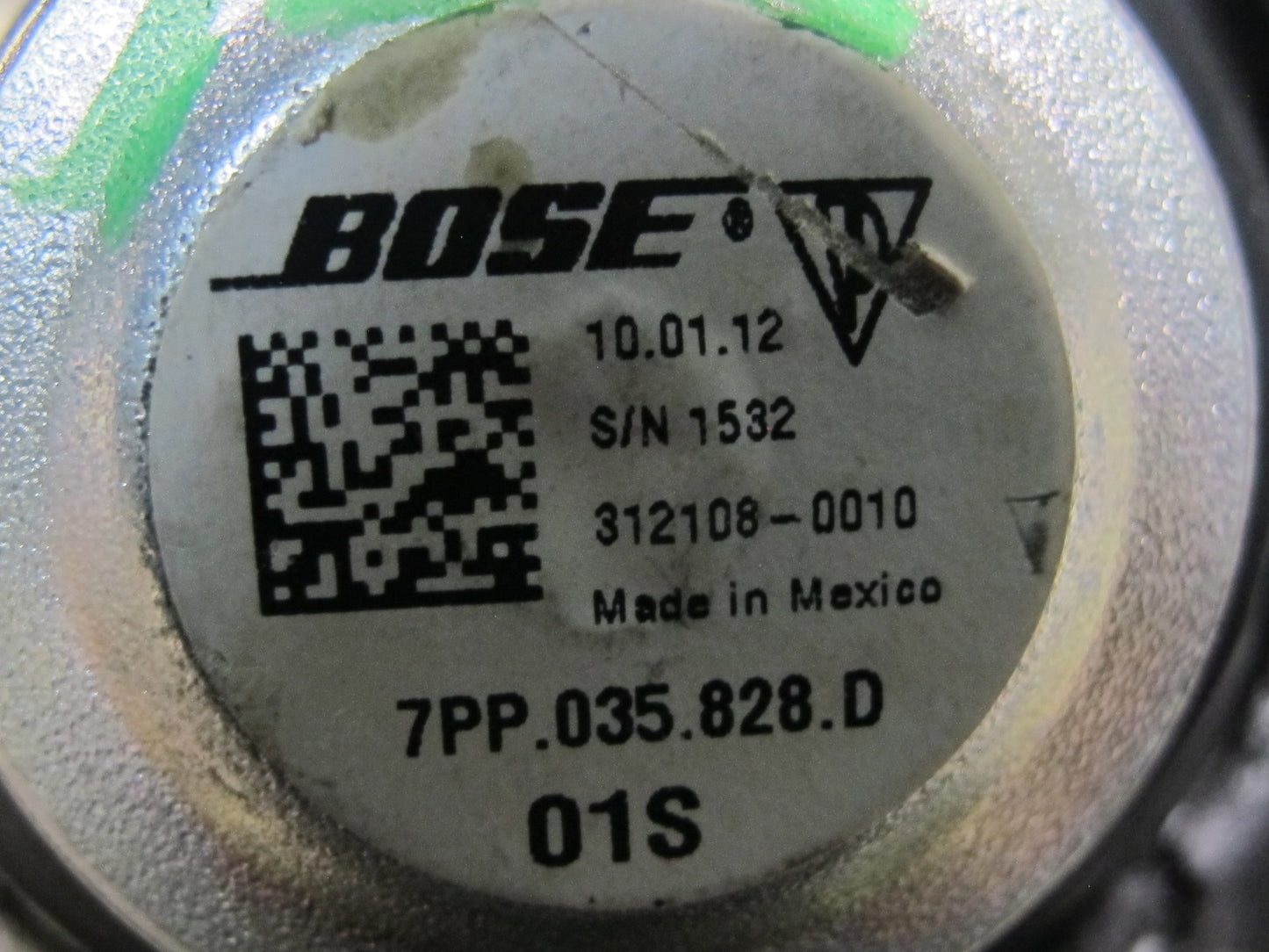 2011-2018 Porsche Cayenne 958 Center Dash Audio Sound Speaker Bose