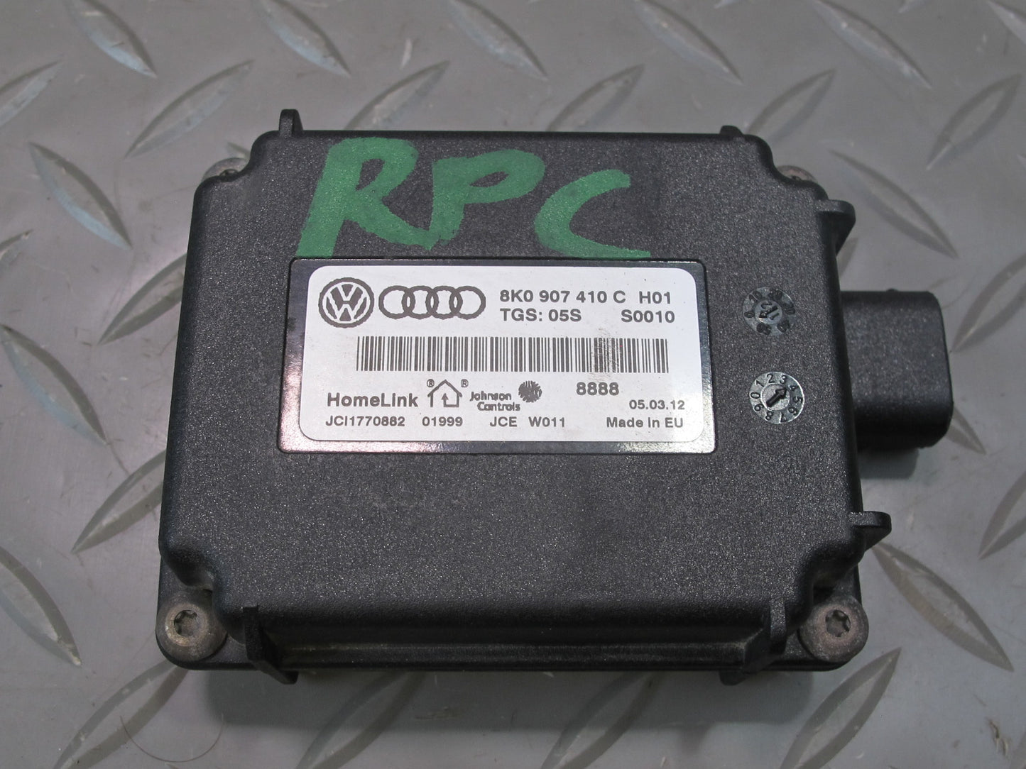 2011-2018 Porsche Cayenne 958 Garage Opener Homelink Control Module Unit