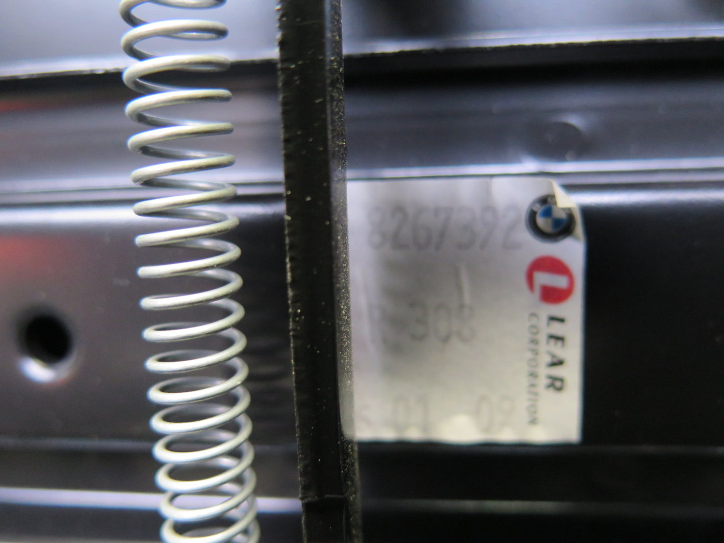 07-13 BMW E93 335i Convert Front Right Sport Seat Lower Frame Track Rail 64K OEM