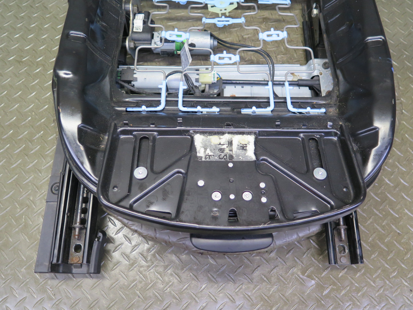 07-13 BMW E93 335i Convert Front Right Sport Seat Lower Frame Track Rail 64K OEM