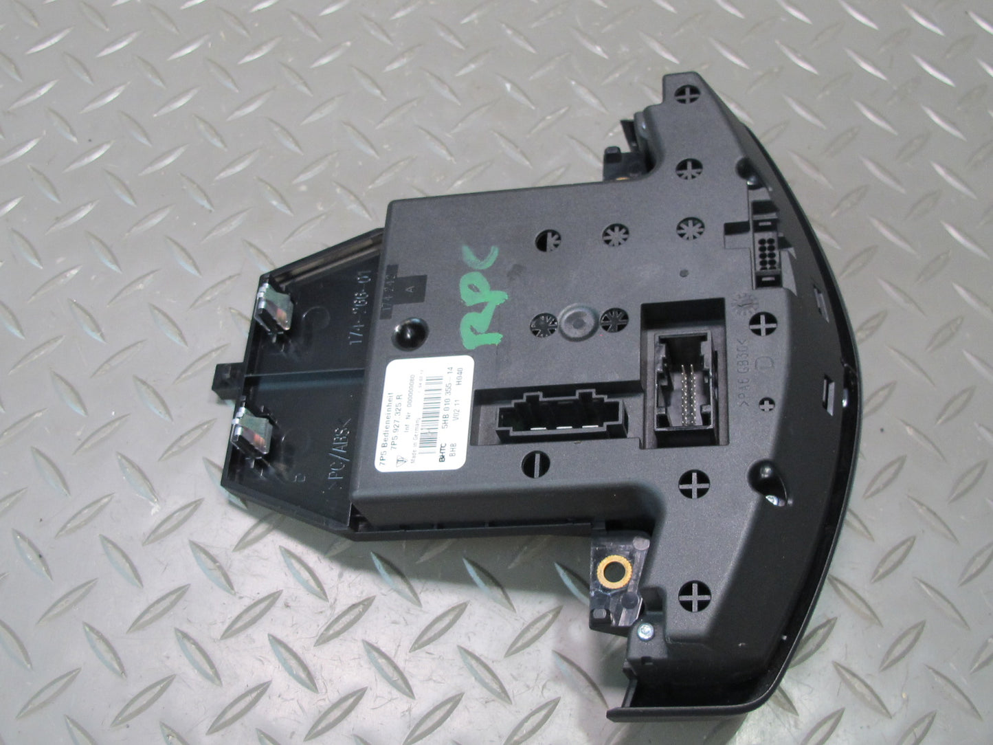 2011-2018 Porsche Cayenne 958 Rear Seat Heat Lock Switch Control Unit Panel