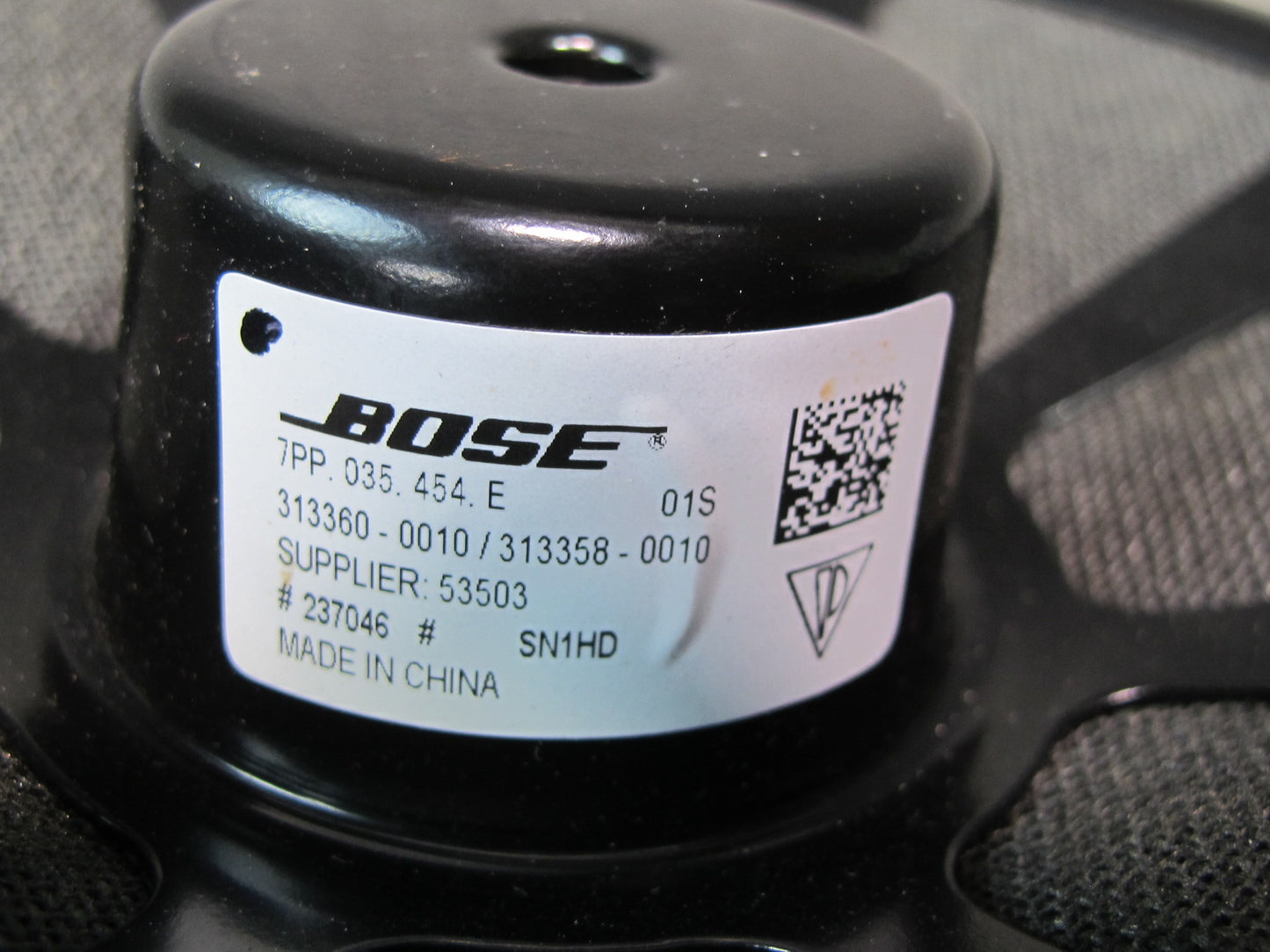 11-18 Porsche Cayenne 958 Front Left & Right Side Door Audio Speaker Bose Set