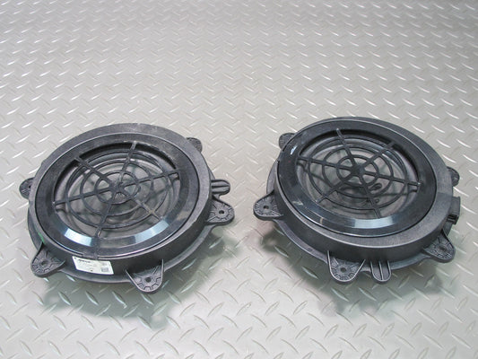 11-18 Porsche Cayenne 958 Rear Left & Right Side Door Audio Speaker Bose Set