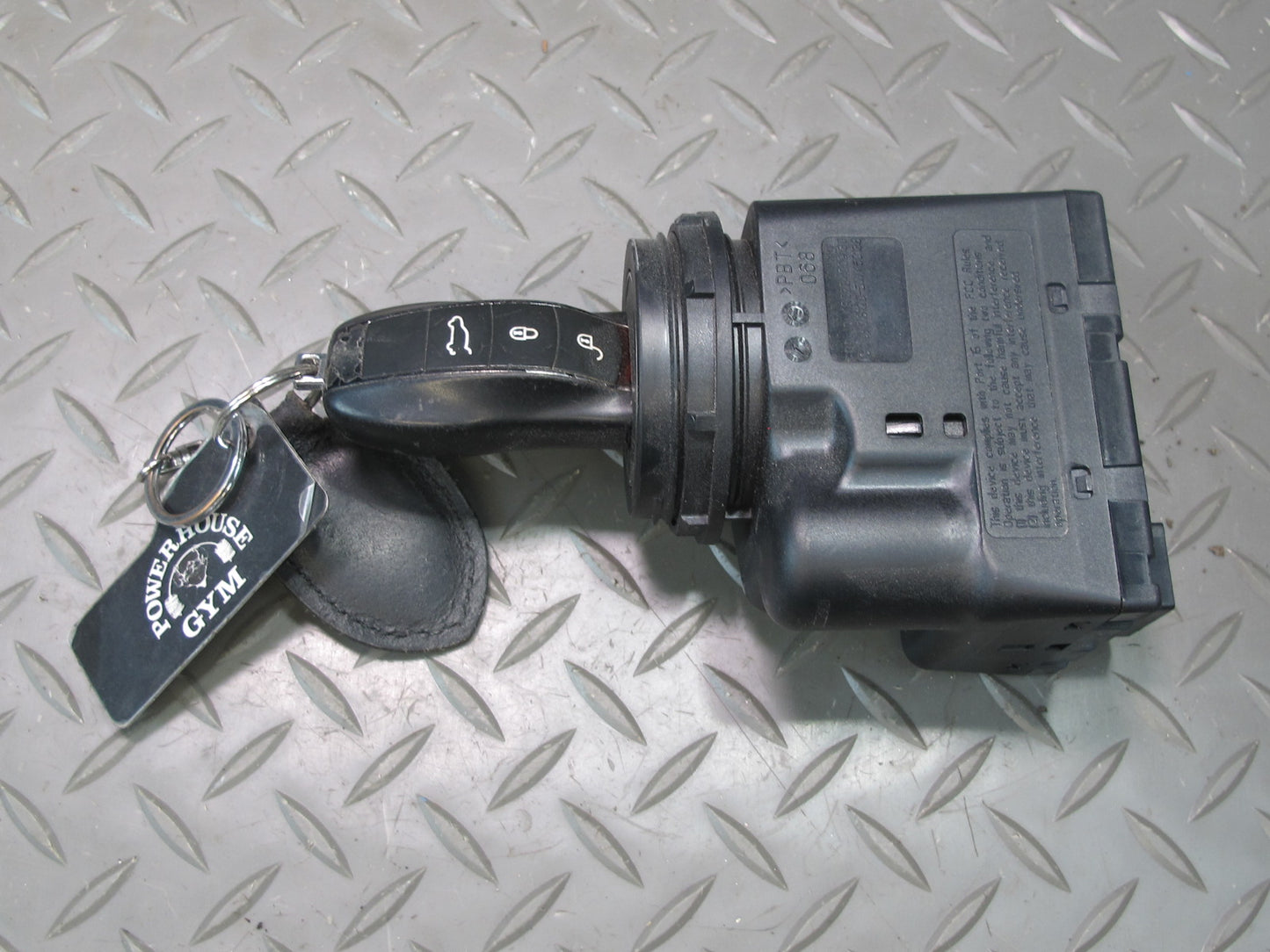 2012 Porsche Cayenne 958 4.8L Turbo ECU Module Ignition Door Lock KEY Set