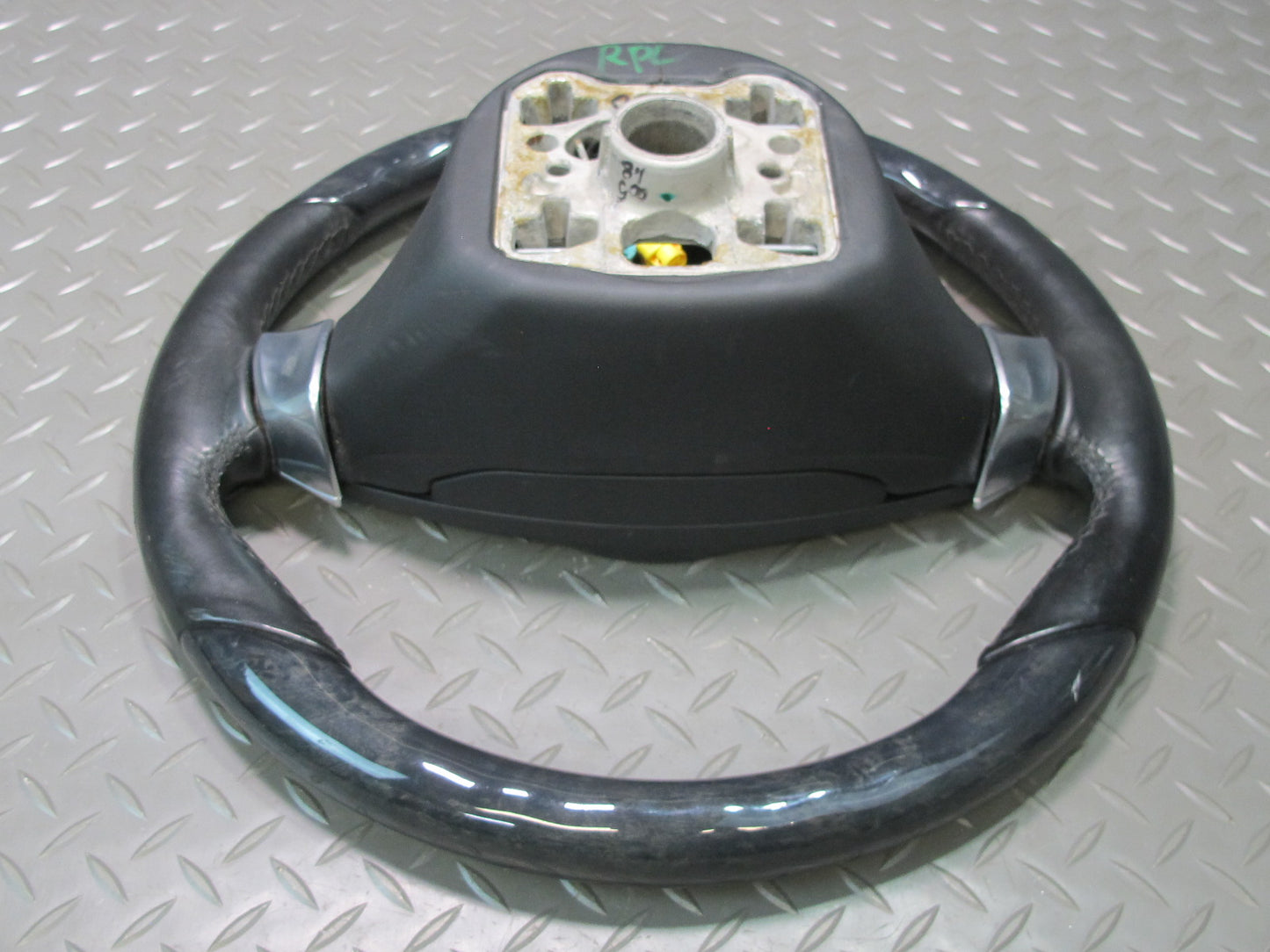 2011-2014 Porsche Cayenne 958 Multi Function Heated Steering Wheel Leather Black