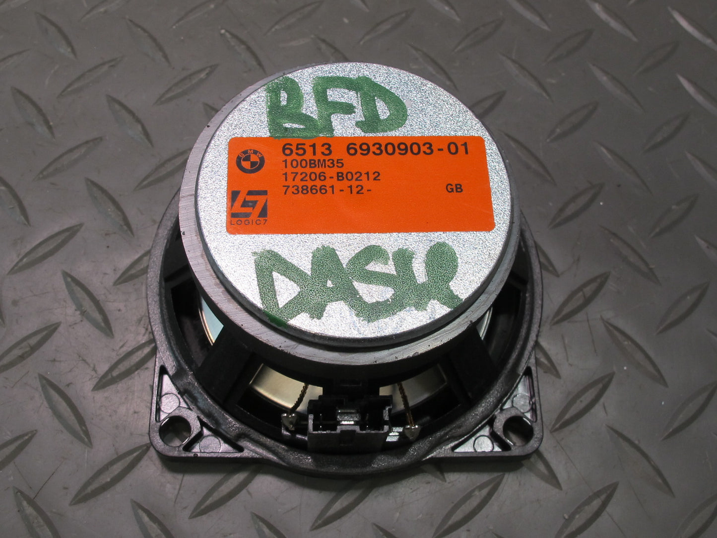 2006-2010 BMW E60 M5 535i TOP Hifi Audio Tweeter Subwoofer Speaker Set of 10