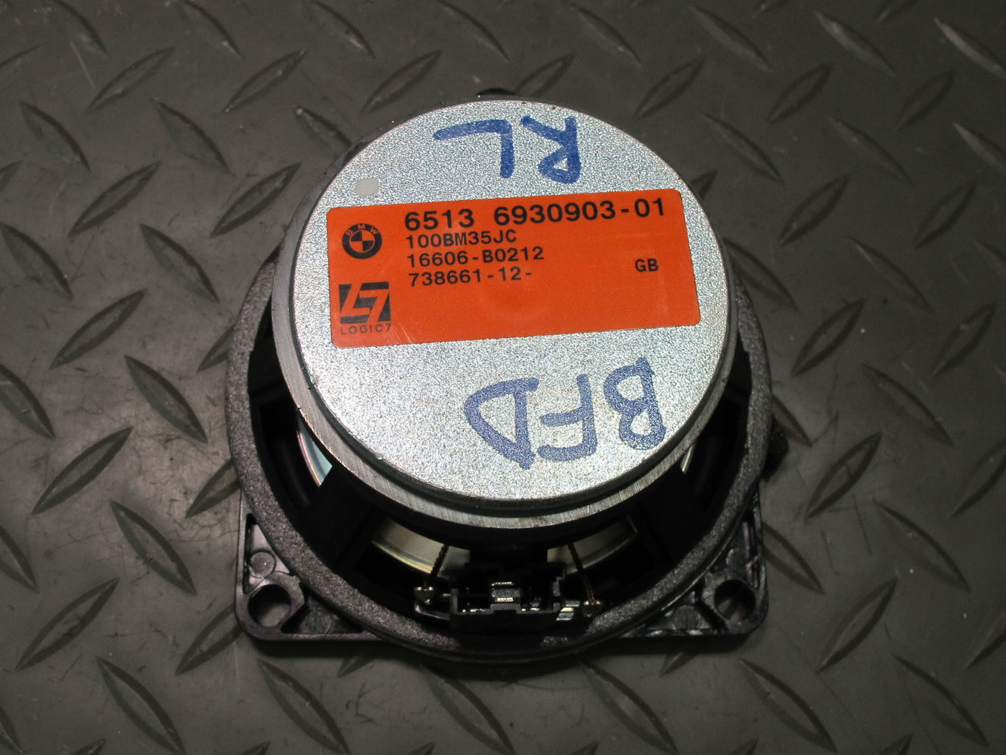 2006-2010 BMW E60 M5 535i TOP Hifi Audio Tweeter Subwoofer Speaker Set of 10