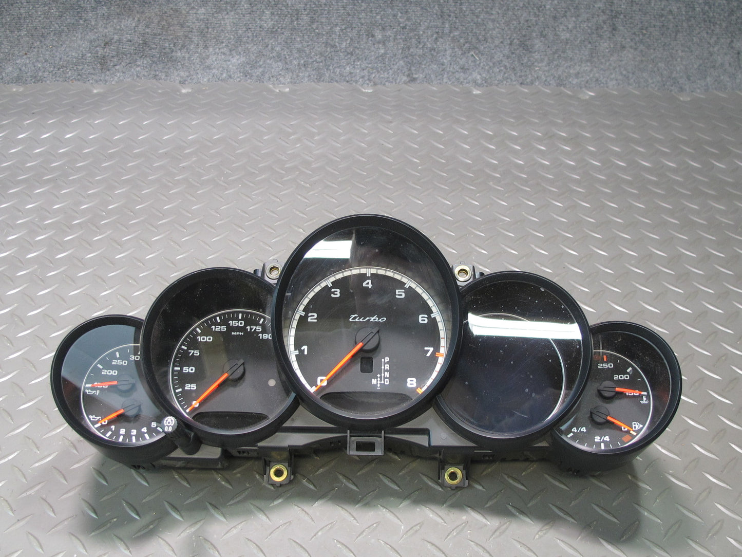 2012 Porsche Cayenne 958 Turbo 4.8L Instrument Cluster Gauge Speedometer