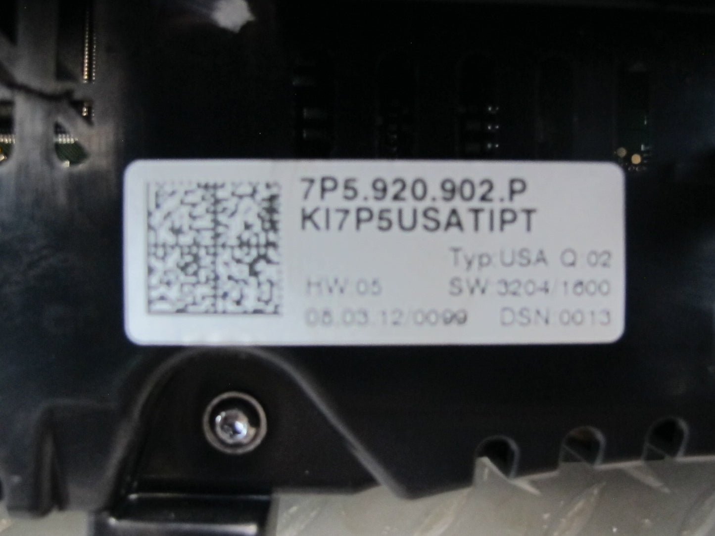 2012 Porsche Cayenne 958 Turbo 4.8L Instrument Cluster Gauge Speedometer