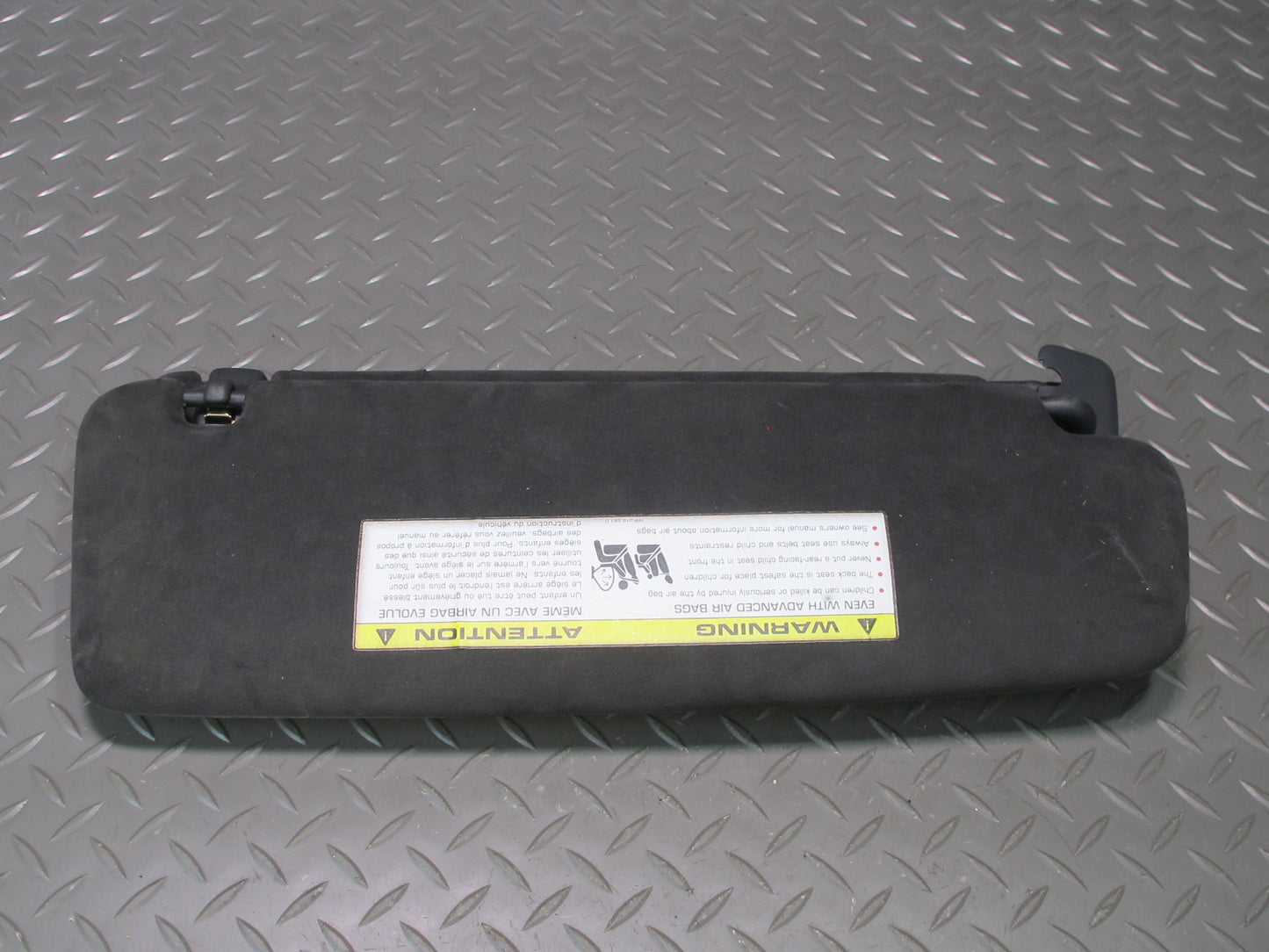 2011-2014 Porsche Cayenne 958 Front Right & Left Side Sun Visor Shade Black Set