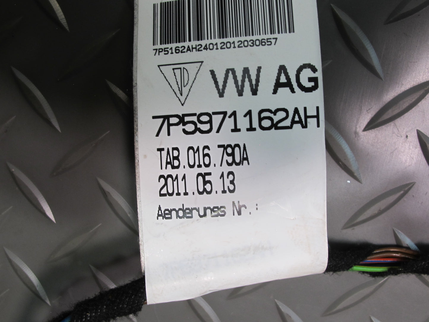 2011-2014 Porsche Cayenne 958 Front Right Pass Side Door Wire Wiring Harness