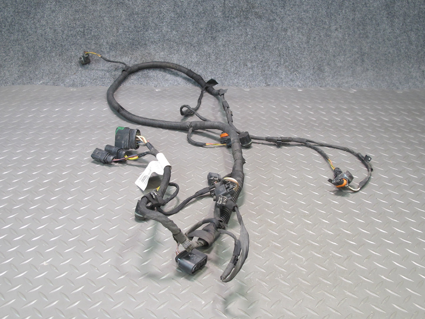 2011-2014 Porsche Cayenne 958 Front Bumper PDC Wire Wiring Harness W/ Sensors