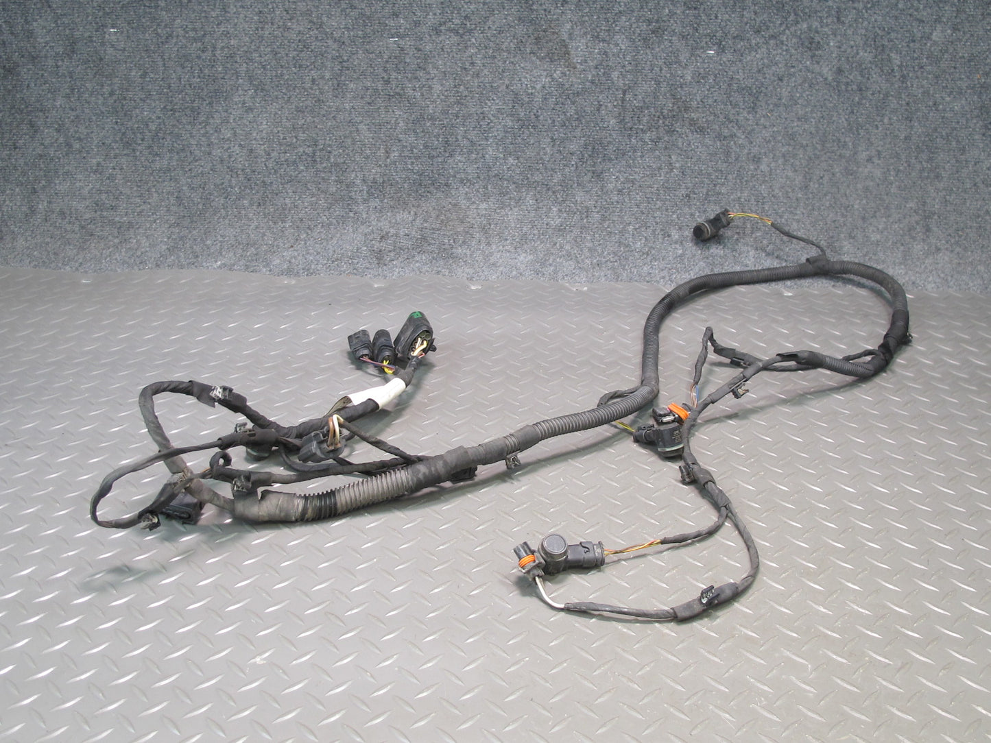 2011-2014 Porsche Cayenne 958 Front Bumper PDC Wire Wiring Harness W/ Sensors
