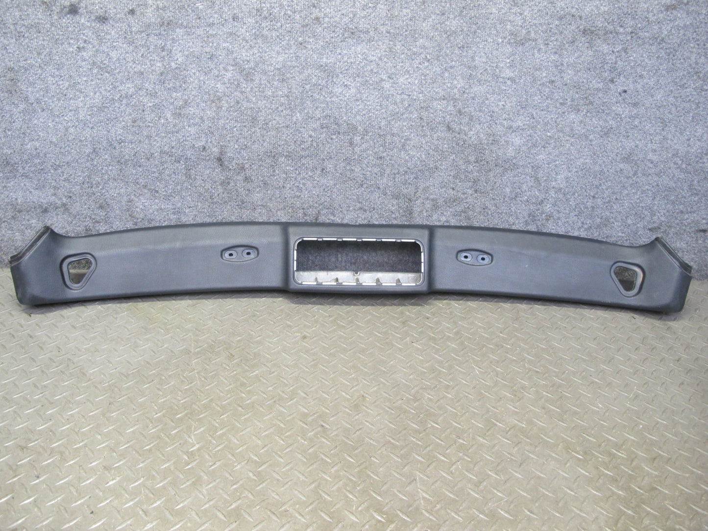 01-06 BMW E46 330ci Convertible Front Upper Headliner Trim Cover Panel Black OEM