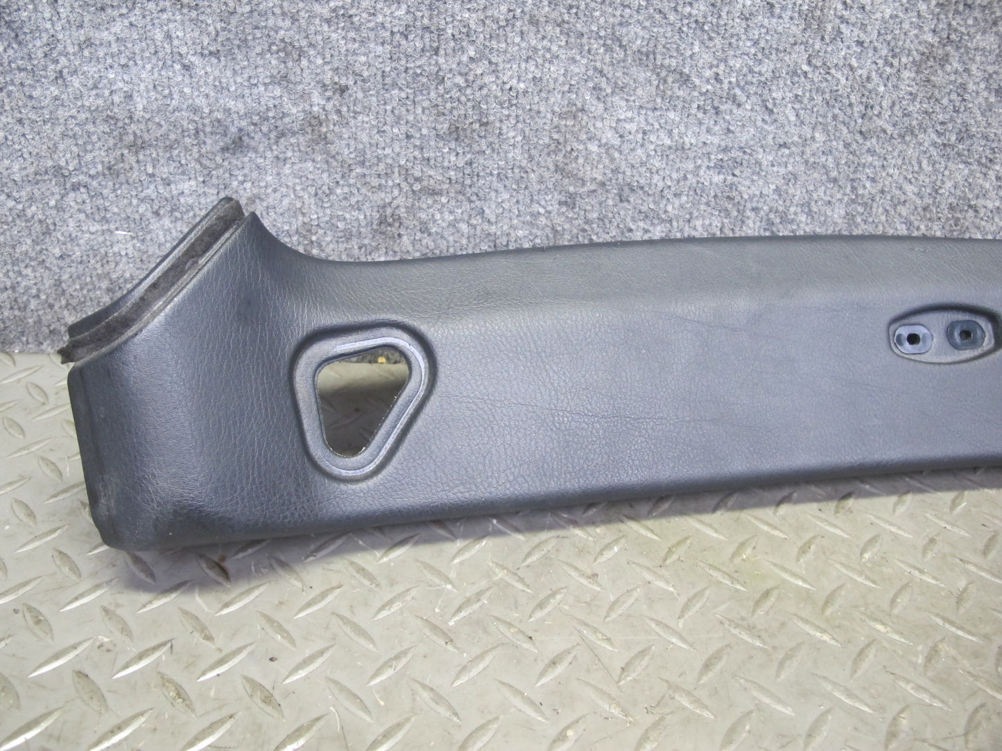 01-06 BMW E46 330ci Convertible Front Upper Headliner Trim Cover Panel Black OEM