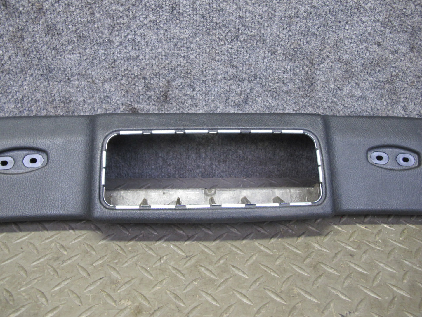 01-06 BMW E46 330ci Convertible Front Upper Headliner Trim Cover Panel Black OEM