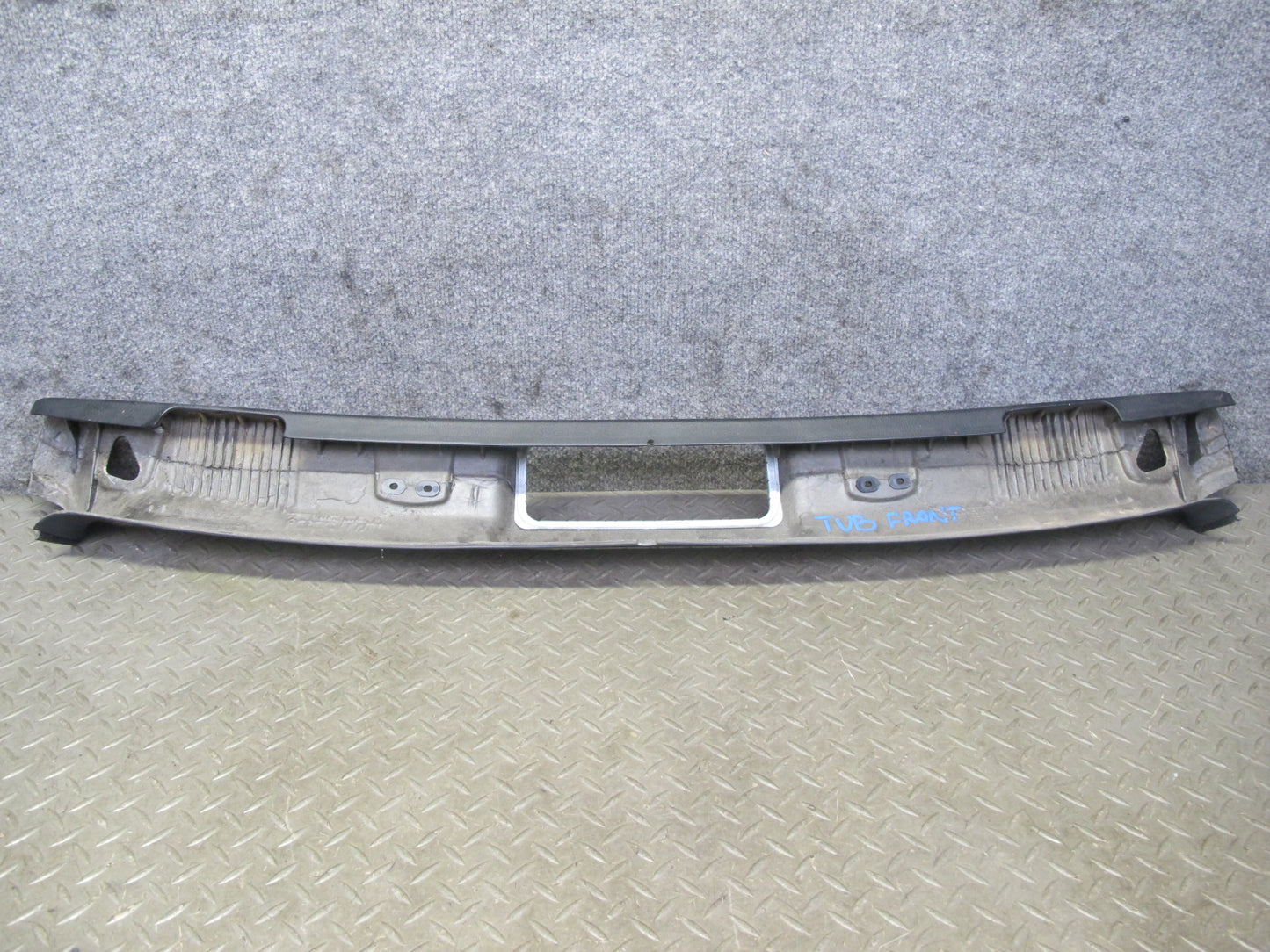 01-06 BMW E46 330ci Convertible Front Upper Headliner Trim Cover Panel Black OEM