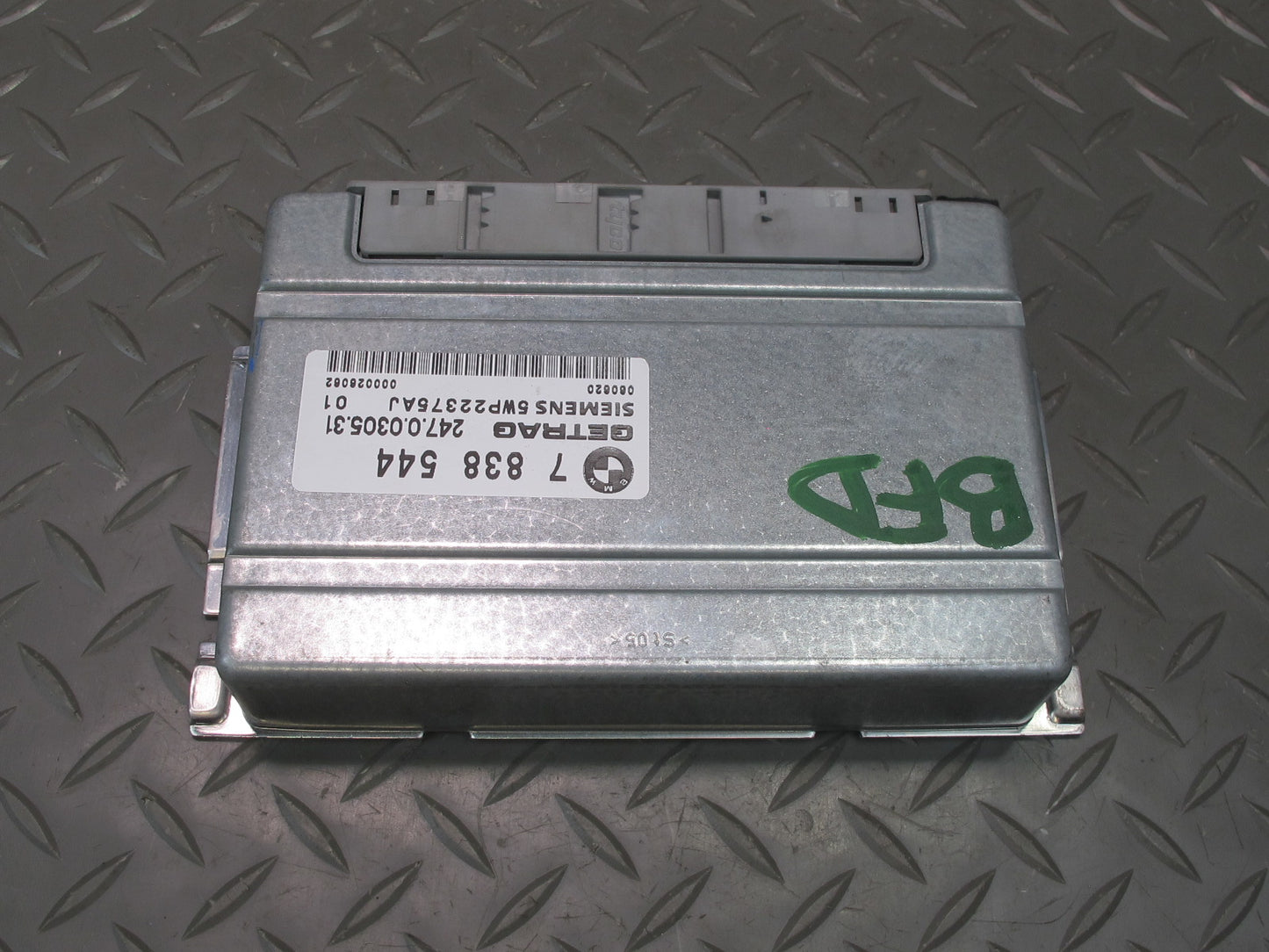 2006-2010 BMW E63 E64 E60 M5 M6 SMG Transmission Control Module TCM TCU 7838544