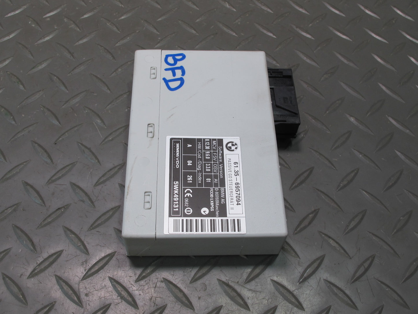 2006-2010 BMW E63 E60 M5 535i Passive GO Keyless Entry Control Module 6957094