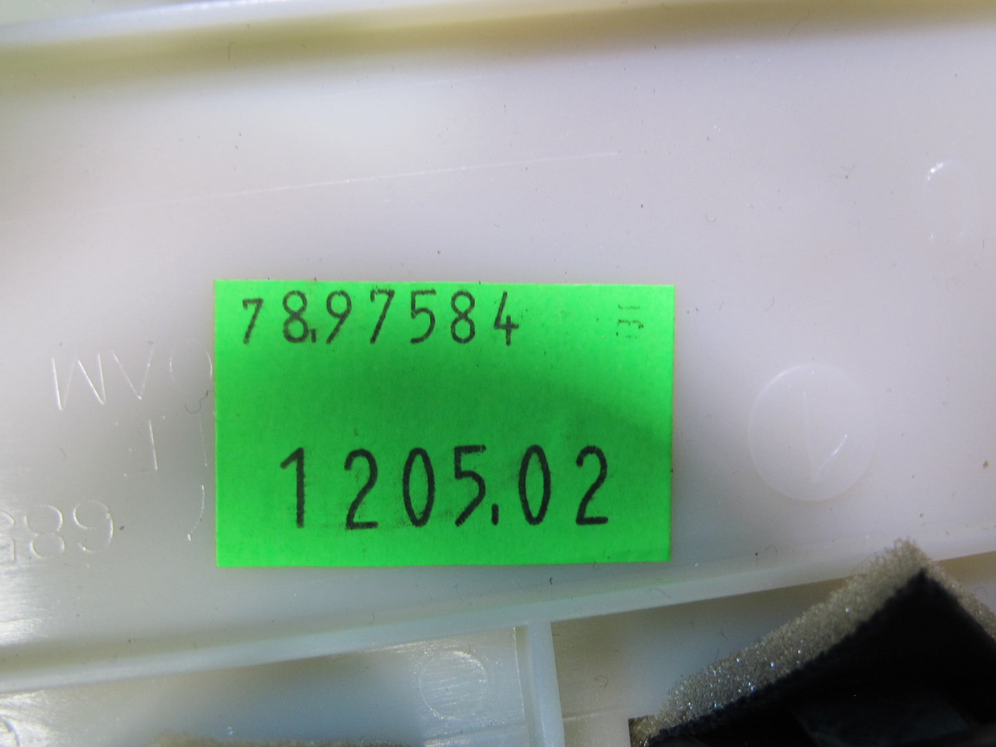 2006-2010 BMW E60 M5 Overhead Console Sunroof SOS Switch Panel