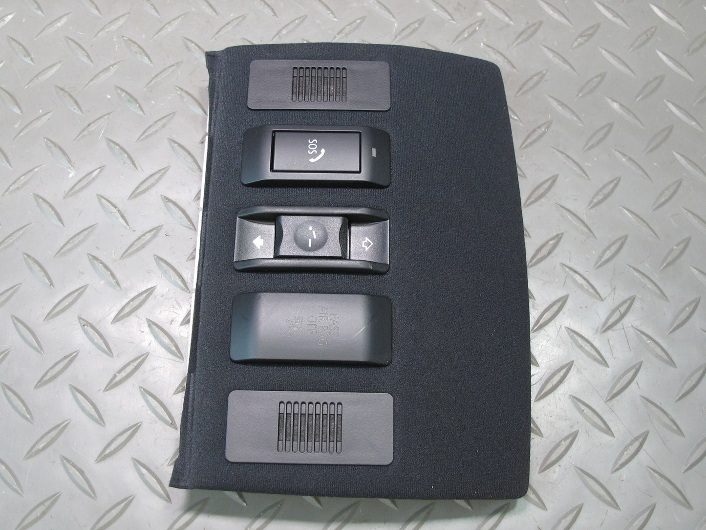 2006-2010 BMW E60 M5 Overhead Console Sunroof SOS Switch Panel