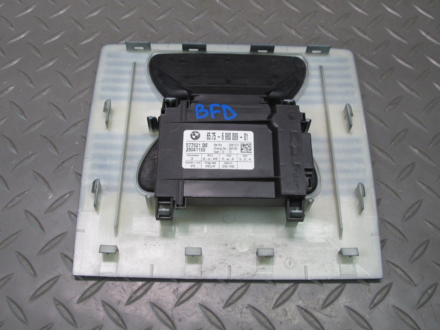 2006-2010 BMW E60 M5 Ultrasonic Alarm Motion Sensor Module 6980089